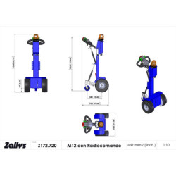 Zallys M12 with remote control Z172.720-6