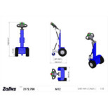 Zallys M12 with setting for electric hitch Z172.750-6