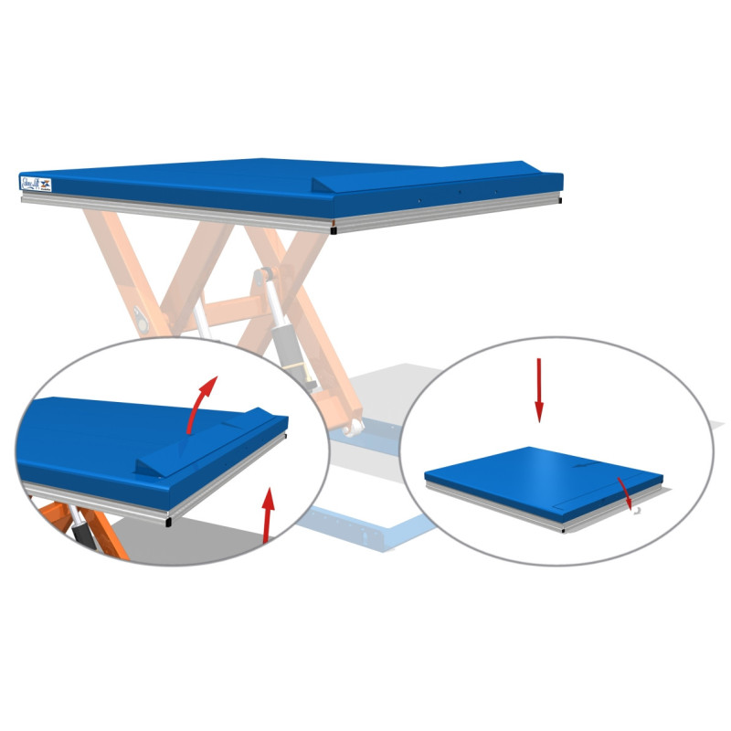 Zábrana proti sjetí manuální L-1100mm